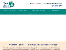 Tablet Screenshot of pagiconsultants.com